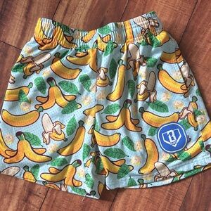 Baseball Lifestyle 101 Youth Medium banana Shorts